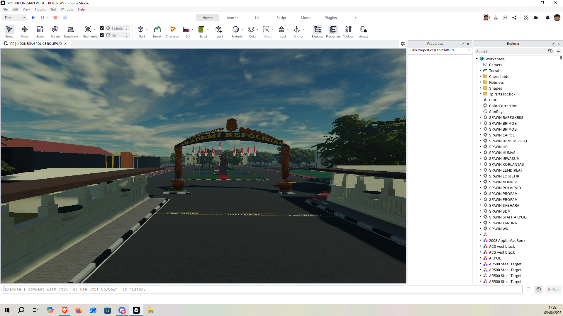 The map roleplay Akpol